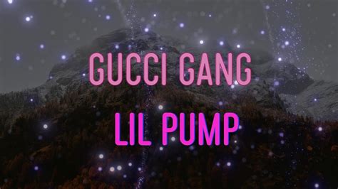 gucci gang senza ripetizoni|gucci gang song reddit.